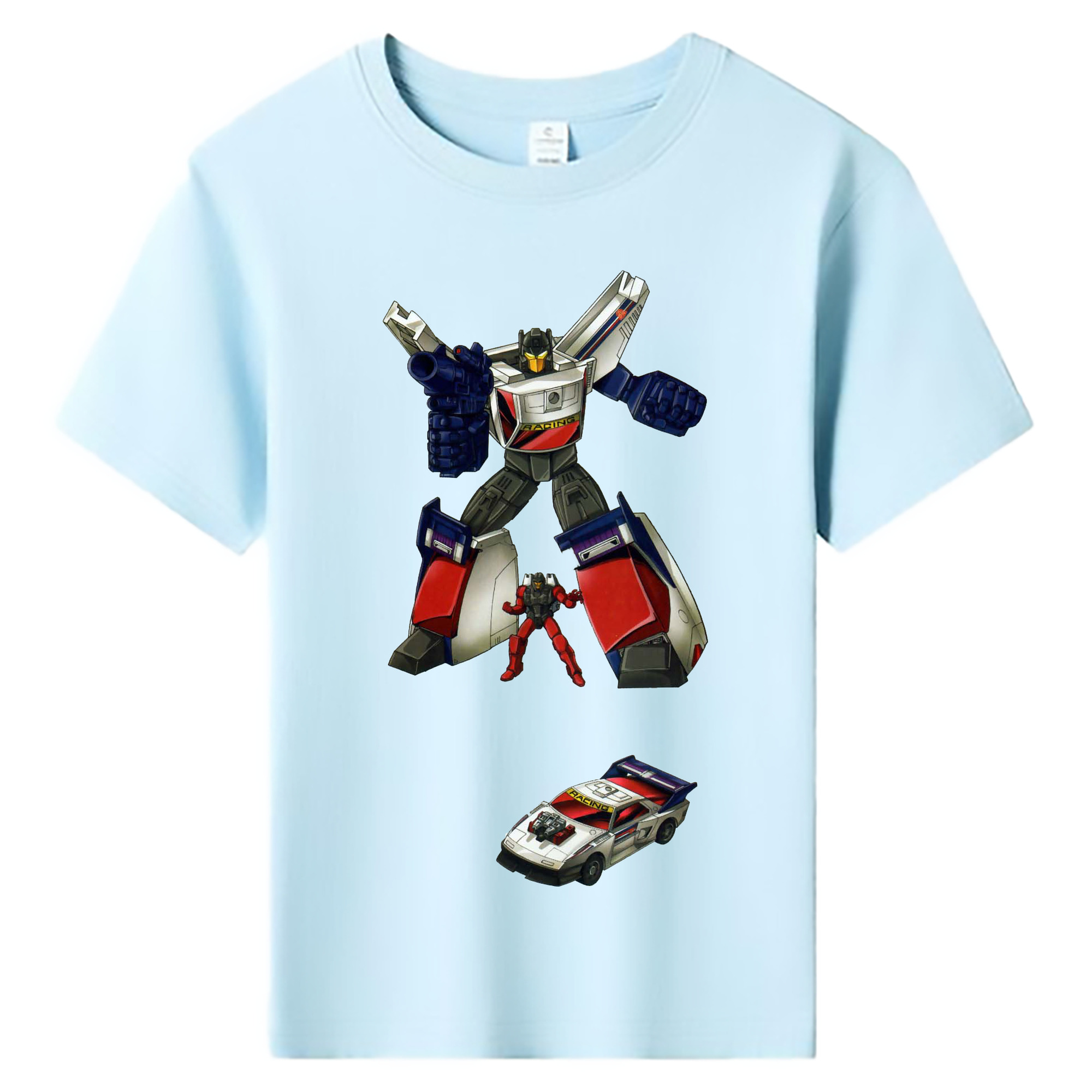 （画像用）  綿100％キッズTシャツ（フロントプリント）